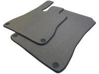 Gray Floor Mats For Mercedes-Benz SLK R170 (2000-2004) Black Trim - AutoWin