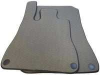 Gray Floor Mats For Mercedes-Benz SLK R170 (2000-2004) Black Trim - AutoWin