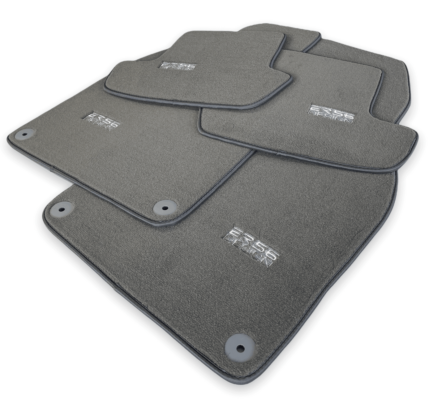 Gray Floor Mats for Porsche Macan (2014-2023) | ER56 Design - AutoWin