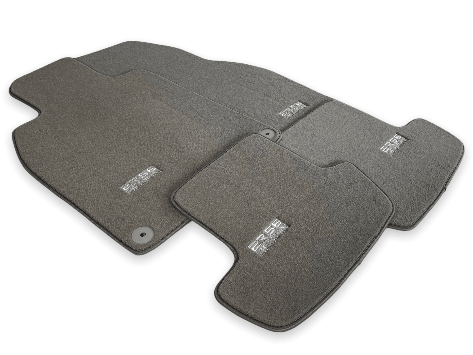 Gray Floor Mats for Porsche Panamera (2017-2023) | ER56 Design - AutoWin