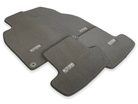Gray Floor Mats for Porsche Taycan (2019-2023) | ER56 Design - AutoWin