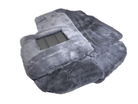 Gray Sheepskin Floor Mats For Bentley Continental GTC (2006–2011) Er56 Design - AutoWin