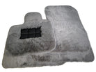 Gray Sheepskin Floor Mats For Bentley Flying Spur (2005-2013) Er56 Design Brand - AutoWin