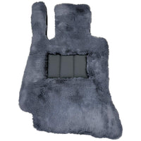 Gray Sheepskin Floor Mats for Mercedes Benz GLC-Class X254 SUV 300e 4Matic (2023-2024) | ER56 Design - AutoWin