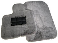 Gray Sheepskin Floor Mats For Rolls Royce Spectre (2023-2024) Er56 Design Brand - AutoWin