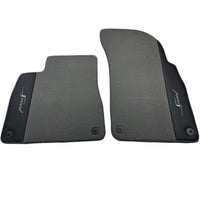 Grey Floor Mats For Bentley Bentayga (2015-2023) with Leather - AutoWin