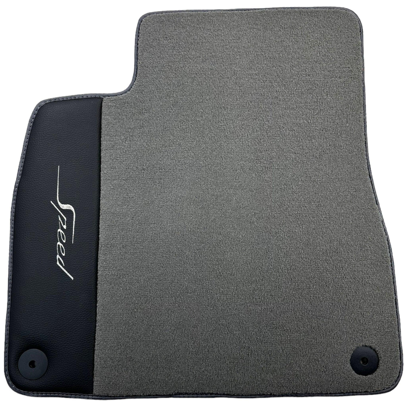 Grey Floor Mats For Bentley Flying Spur (2005-2013) with Leather - AutoWin