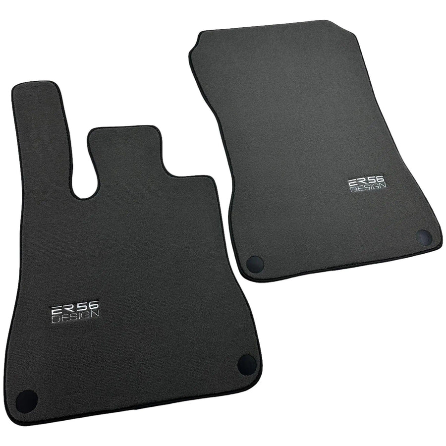Grey Floor Mats For Mercedes-Benz SL R232 (2022-2023) ER56 Design - AutoWin