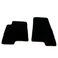 Black Floor Mats For Mitsubishi Pajero III (2000-2004) - AutoWin