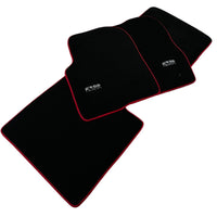 Black Floor Mats For Ford F150 (2009-2014) ER56 Design - AutoWin
