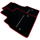 Black Floor Mats For Chevrolet Corvette C8 (2020-2024) - AutoWin