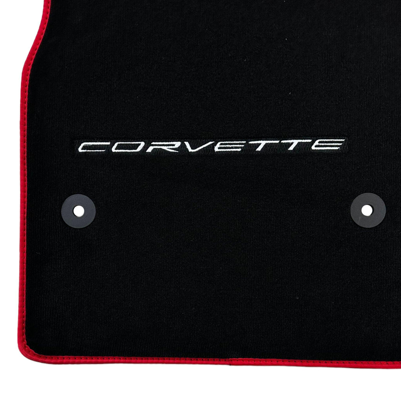 Black Floor Mats For Chevrolet Corvette C8 (2020-2024) - AutoWin