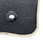 Black Floor Mats For Toyota Hilux (2005-2015) - AutoWin