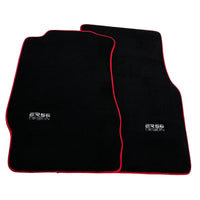 Black Floor Mats For Honda Civic V (1991-1995) ER56 Design - AutoWin