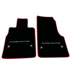 Black Floor Mats For Chevrolet Corvette C8 (2020-2024) - AutoWin