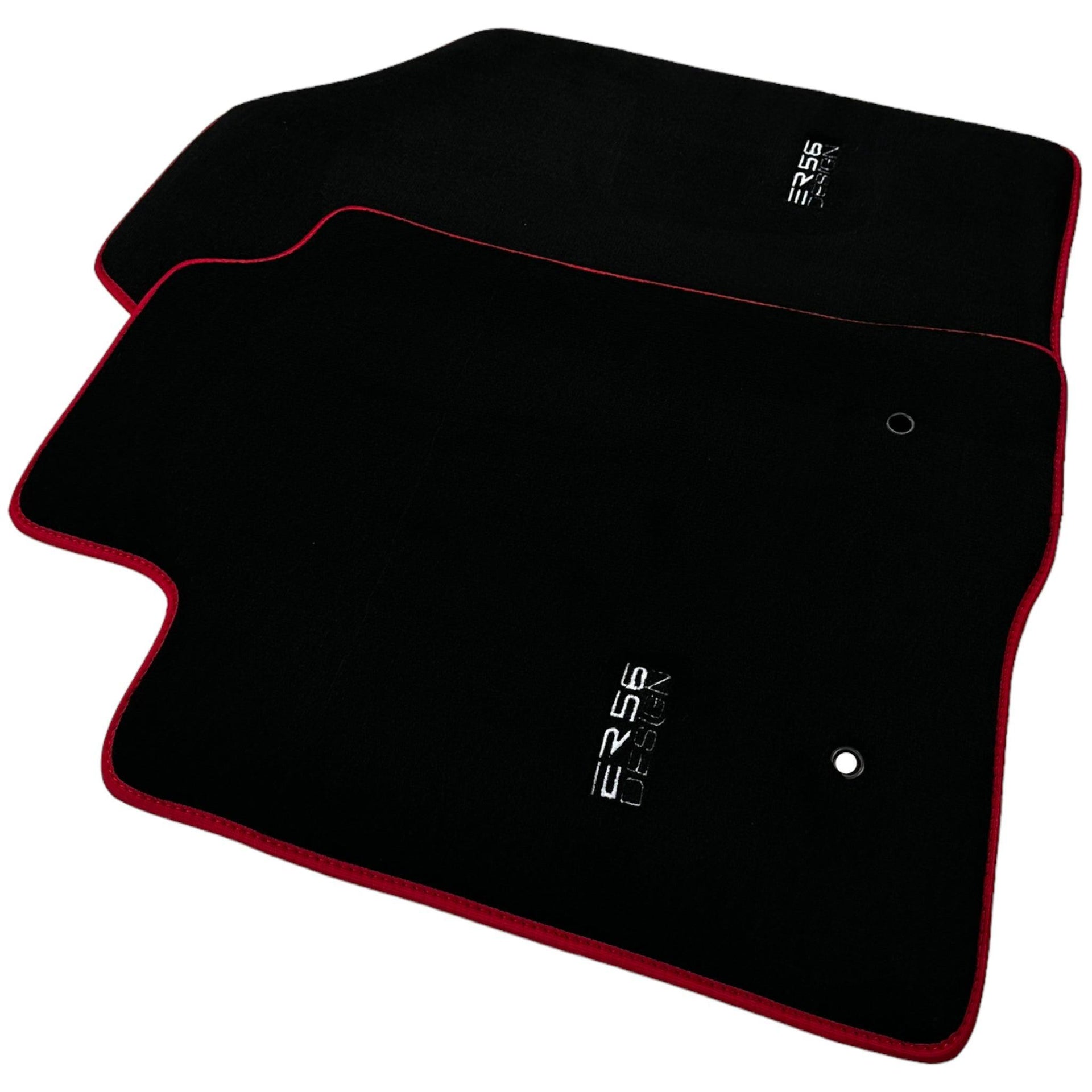 Black Floor Mats For Toyota Corolla Verso (2004-2009) ER56 Design - AutoWin