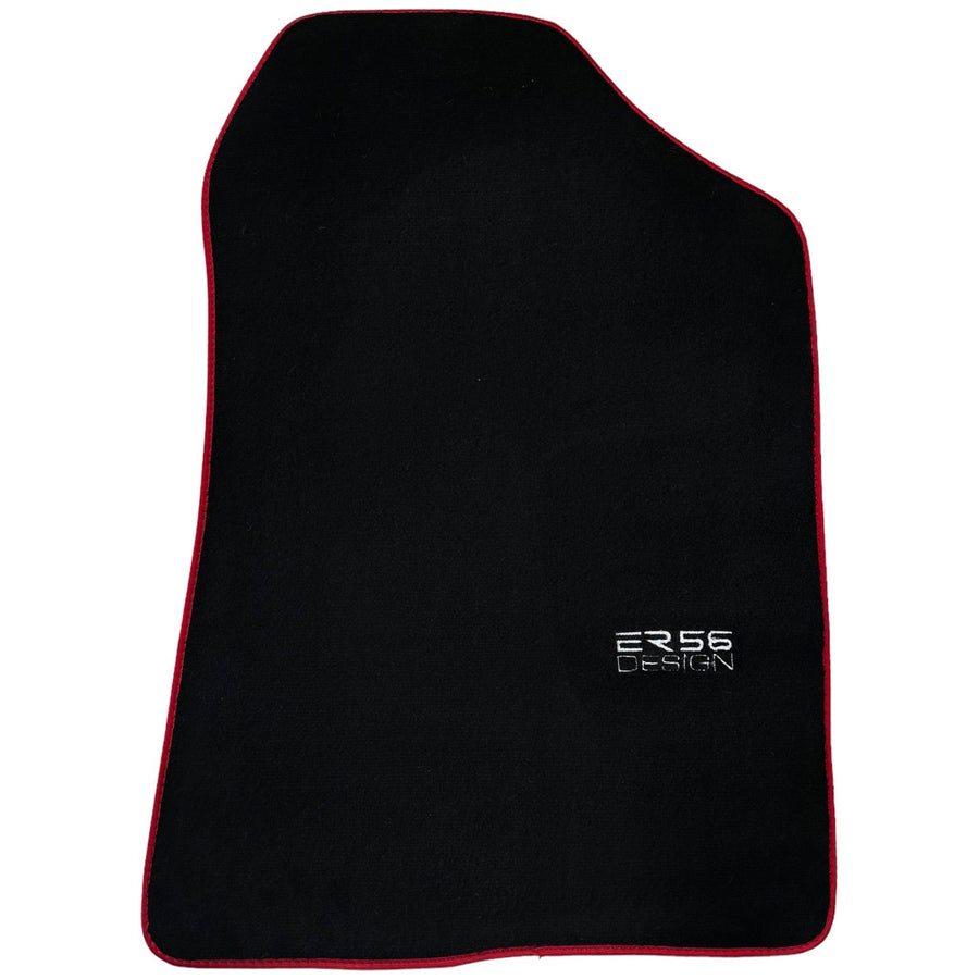 Black Floor Mats For Toyota Corolla Verso (2004-2009) ER56 Design - AutoWin