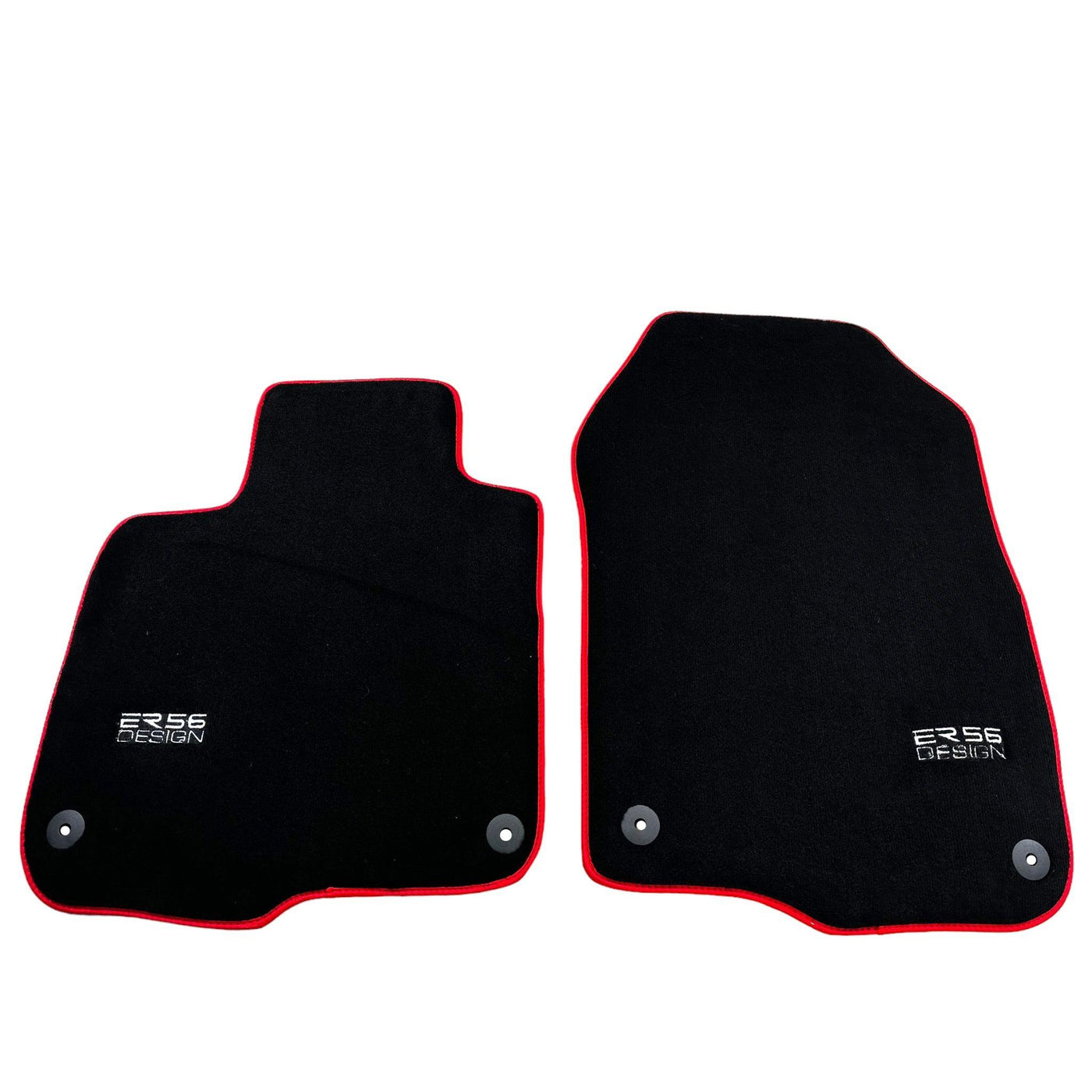Black Floor Mats For Honda CR-V (2017-2022) ER56 Design - AutoWin