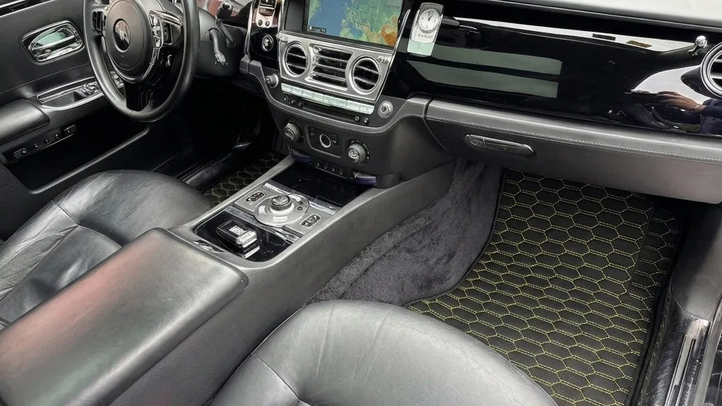 Interior look of floor mats for Rolls Royce Ghost Series II (2021–2024)