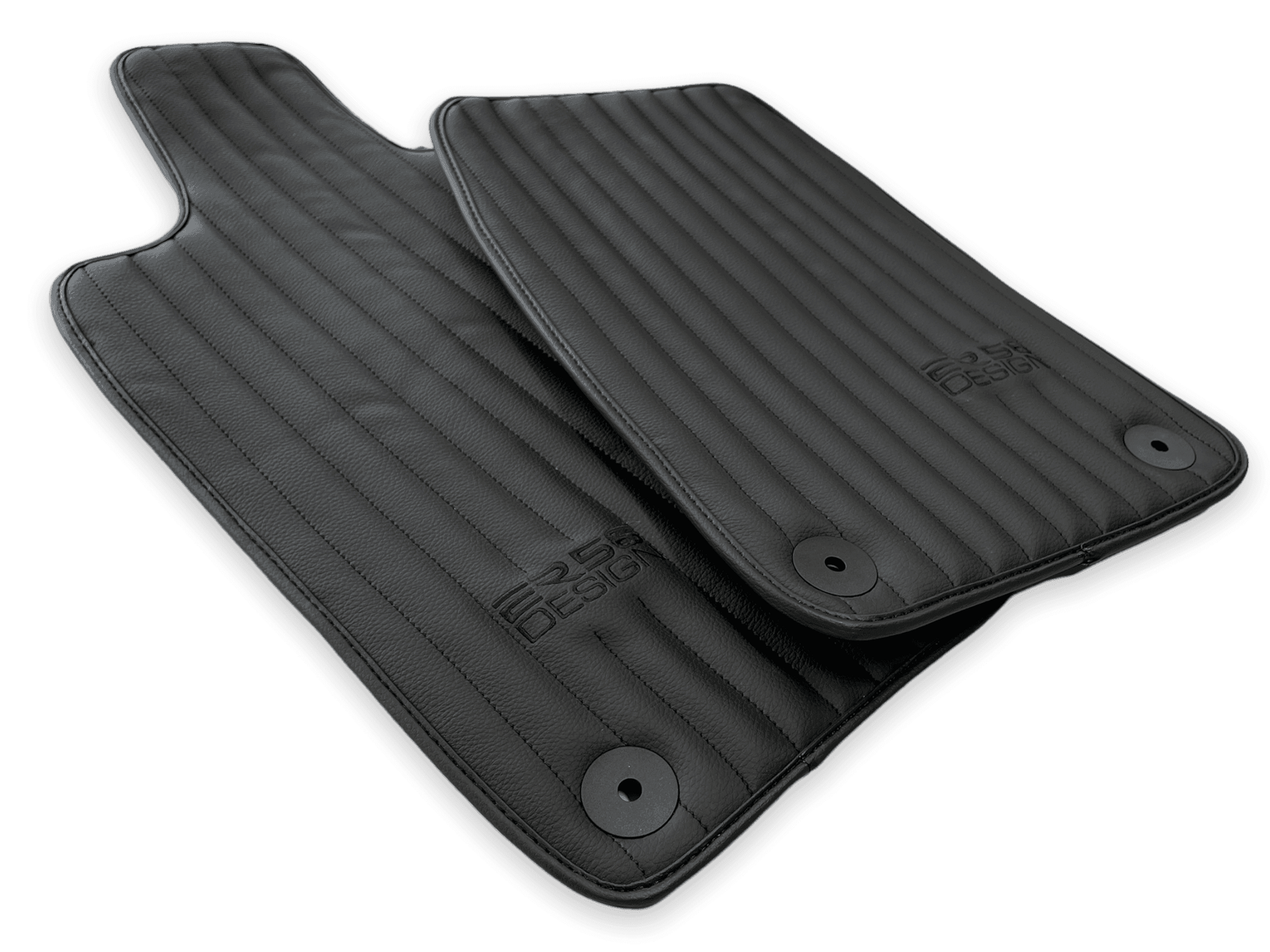 Leather Floor Mats For Aston Martin DB11 (2016–2023) ER56 Design - AutoWin