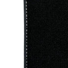 Leather Floor Mats for Ferrari 458 GT2 with White Sewing ER56 Design - AutoWin