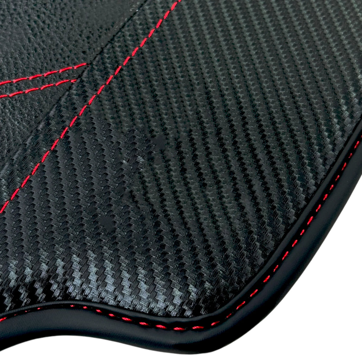 Leather Floor Mats For Ferrari 458 Speciale 2012-2015 With Carbon Fiber | Italian Edition