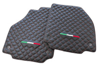 Leather Floor Mats For Ferrari F8 Spider 2019-2022 Italian Edition