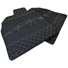 Leather Floor Mats for Lamborghini Aventador SV SVJ - AutoWin