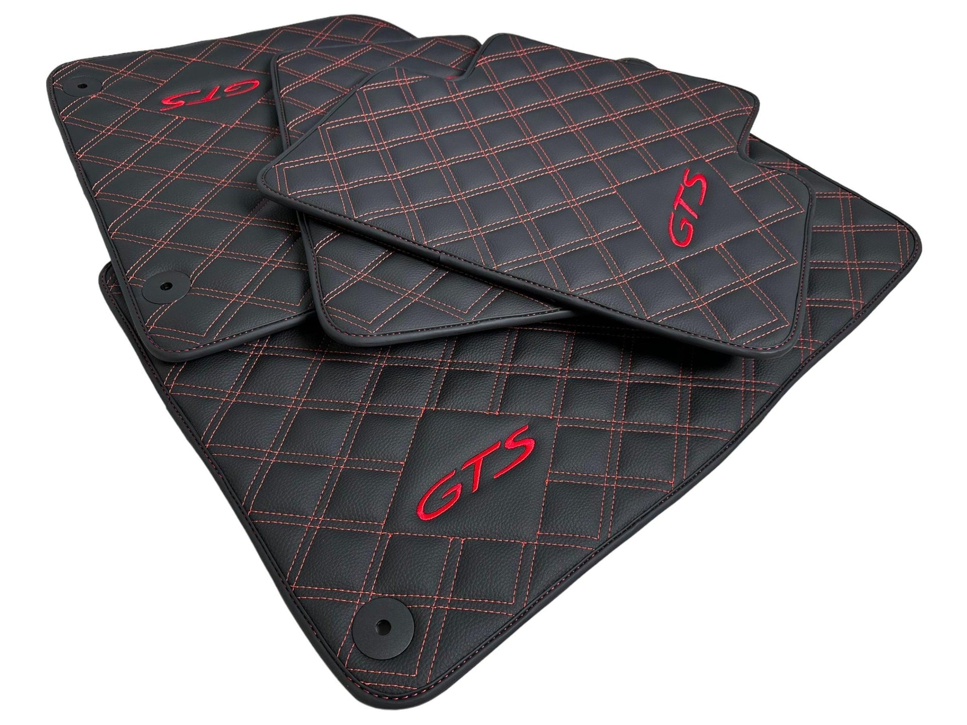 Leather Floor Mats for Porsche 911 - 991 GTS (2012-2019) - AutoWin