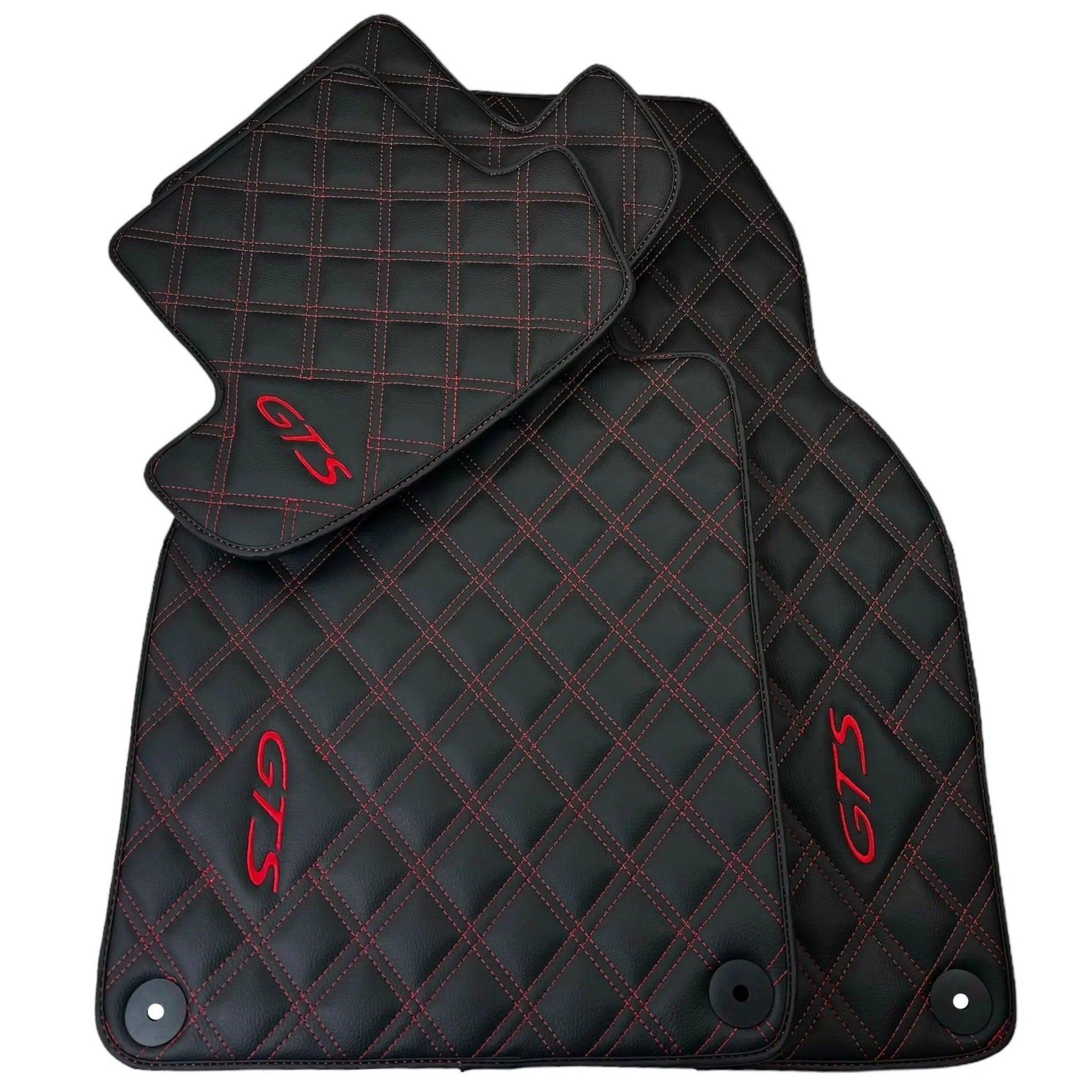 Leather Floor Mats for Porsche 911 - 992 GTS (2019-2024) - AutoWin