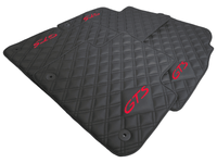 Leather Floor Mats for Porsche Cayenne (2010-2018) - AutoWin