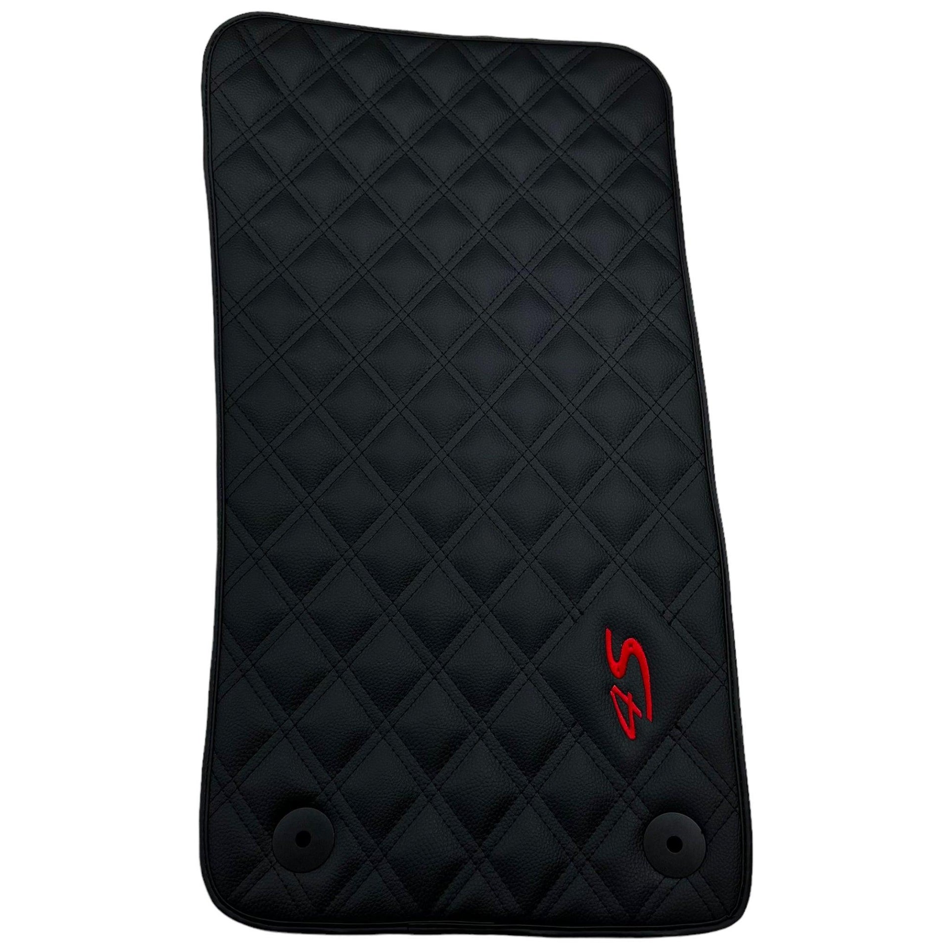 Leather Floor Mats For Porsche Panamera 4S 971 (2017-2023) - AutoWin