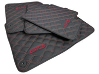 Leather Floor Mats for Porsche Taycan (2019-2023) - AutoWin