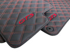 Leather Floor Mats for Porsche Taycan (2019-2023) - AutoWin