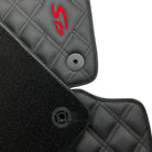 Leather Floor Mats For Porsche Taycan 4S (2019-2023) - AutoWin