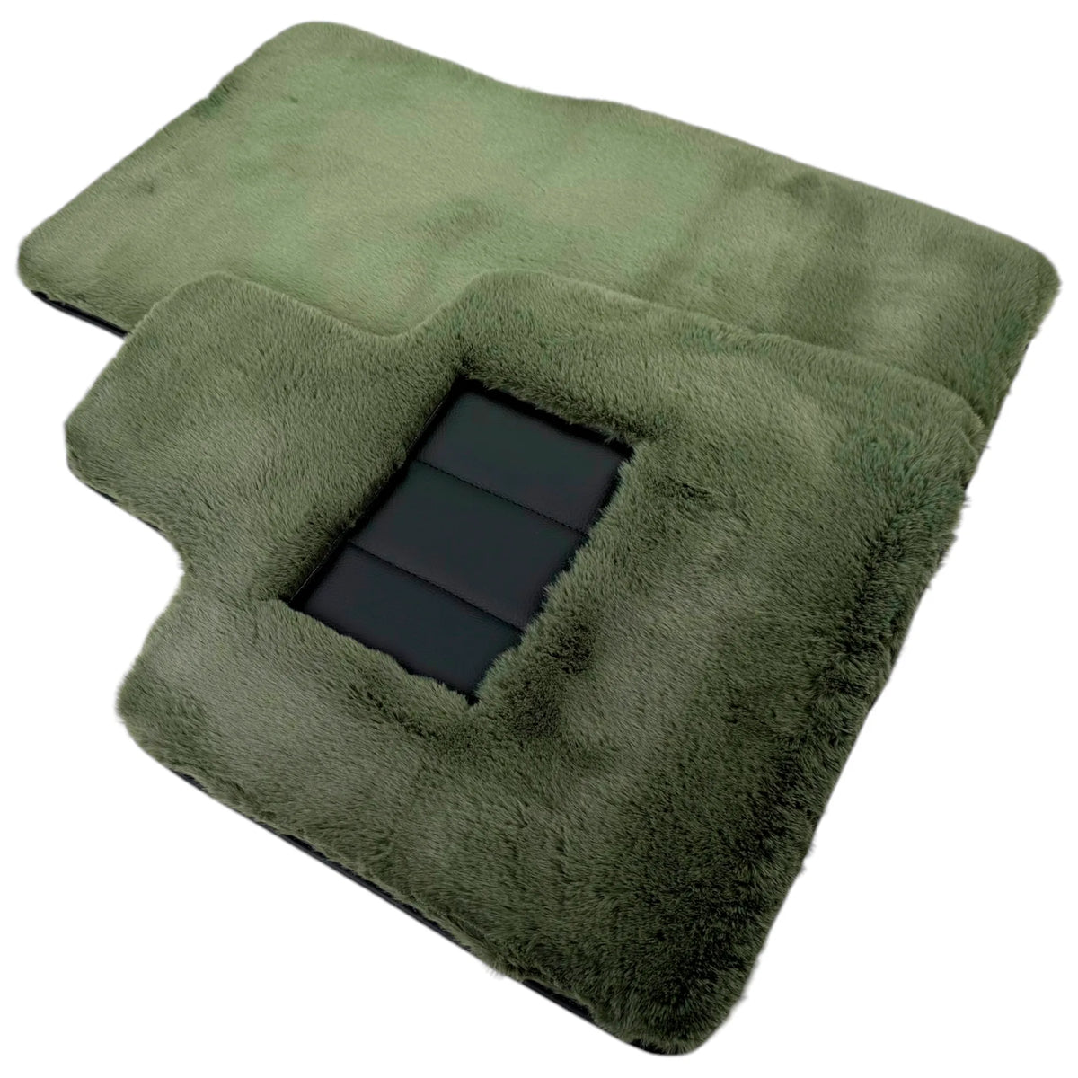Light Green Sheepskin Floor Mats for Rolls-Royce Ghost Series II (2021-2024)