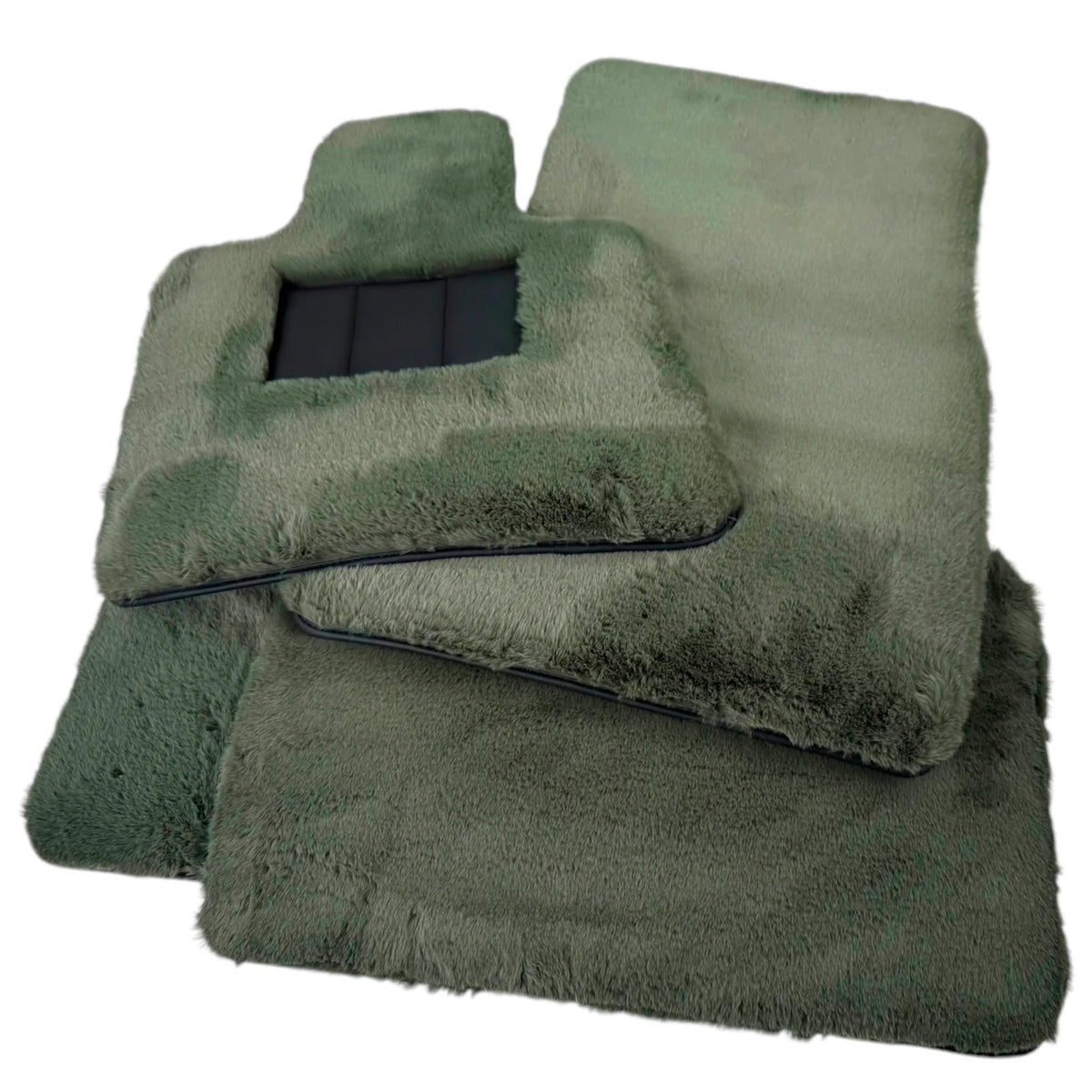 Light Green Sheepskin Floor Mats for Rolls-Royce Phantom VIII (2017-2024)