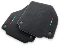 Floor Mats For Ferrari 458 Italia 2009-2015 Alcantara Leather - AutoWin