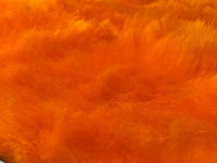 Orange Sheepskin Floor Mats For Bentley Flying Spur (2005-2013) Er56 Design Brand - AutoWin