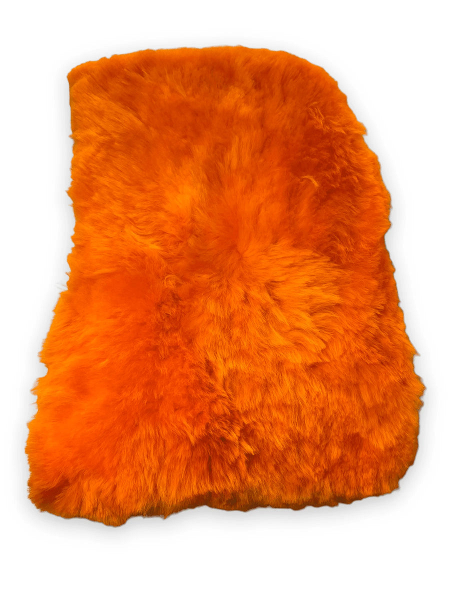 Tapis de sol en laine d'agneau orange pour Rolls Royce Phantom VIII (2017-2024) ER56 Design Brand - AutoWin