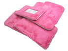 Pink Sheepskin Floor Mats For Rolls Royce Spectre (2023-2024) ER56 Design Brand - AutoWin