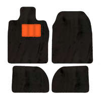 Tapis de voiture en peau de mouton pour Porsche 924 (1976-1988) - Longueur de peau de mouton, Options de couleur variées