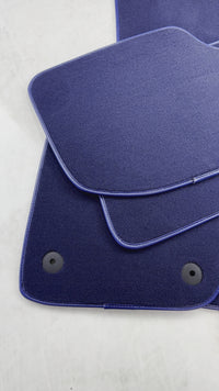 Alfombrillas azul oscuro para Bentley Continental GT (2018–2023)