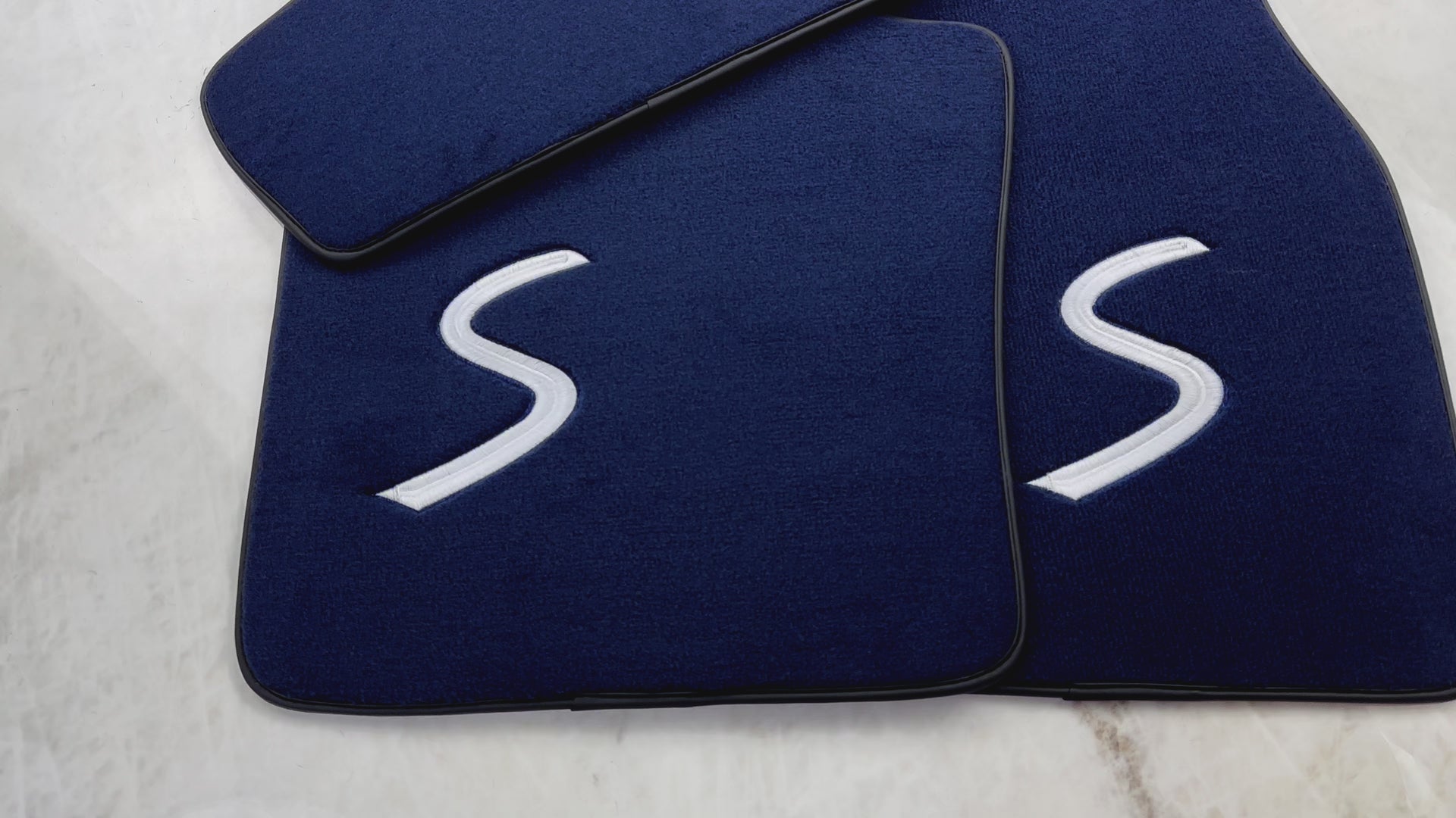 Dark Blue Floor Mats for Mini Cooper/One R50 (2001-2007) - AutoWin