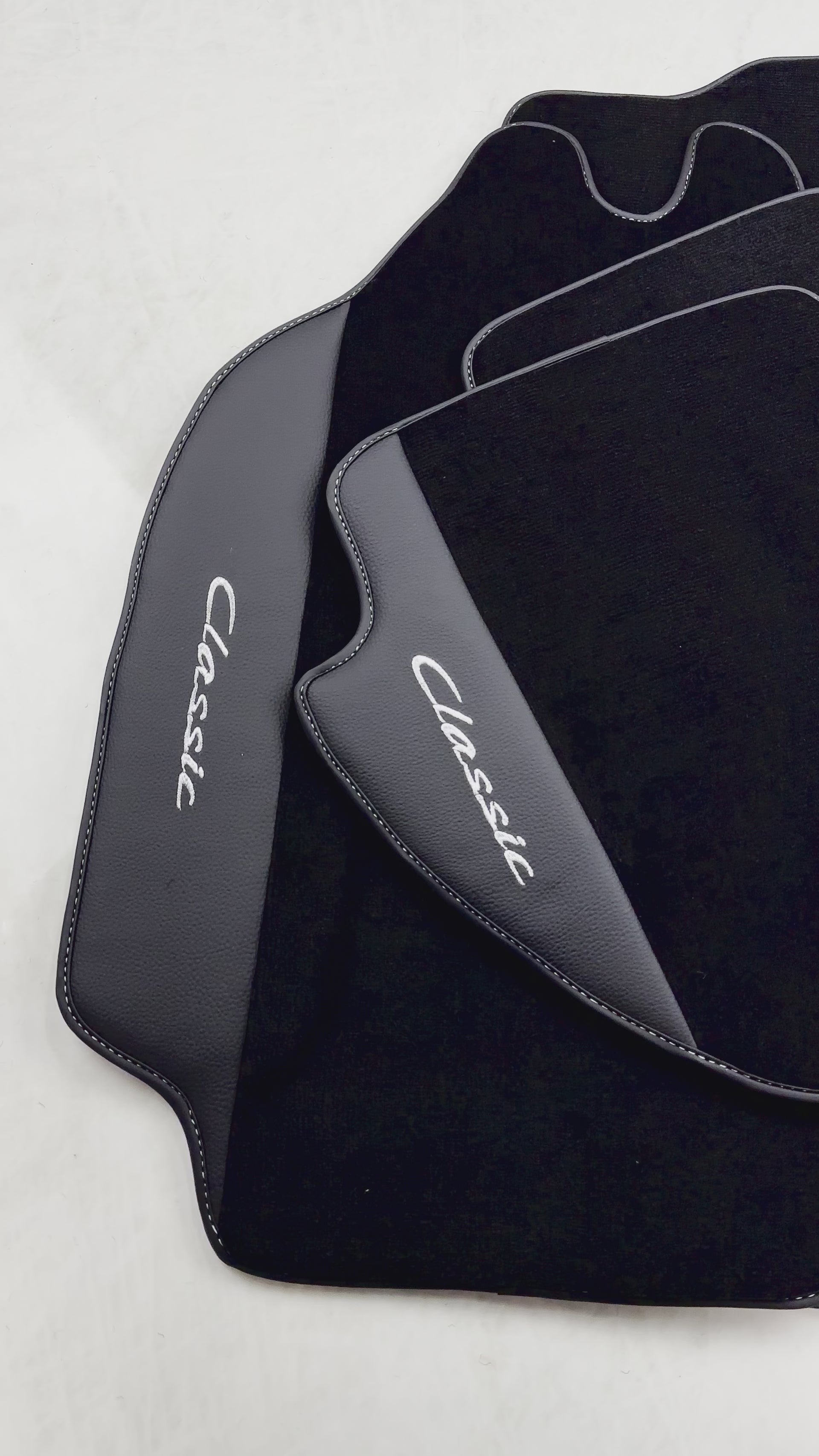 حصائر سيارات سوداء لسيارة بورش 911 - 964 (1989-1994) - AutoWin