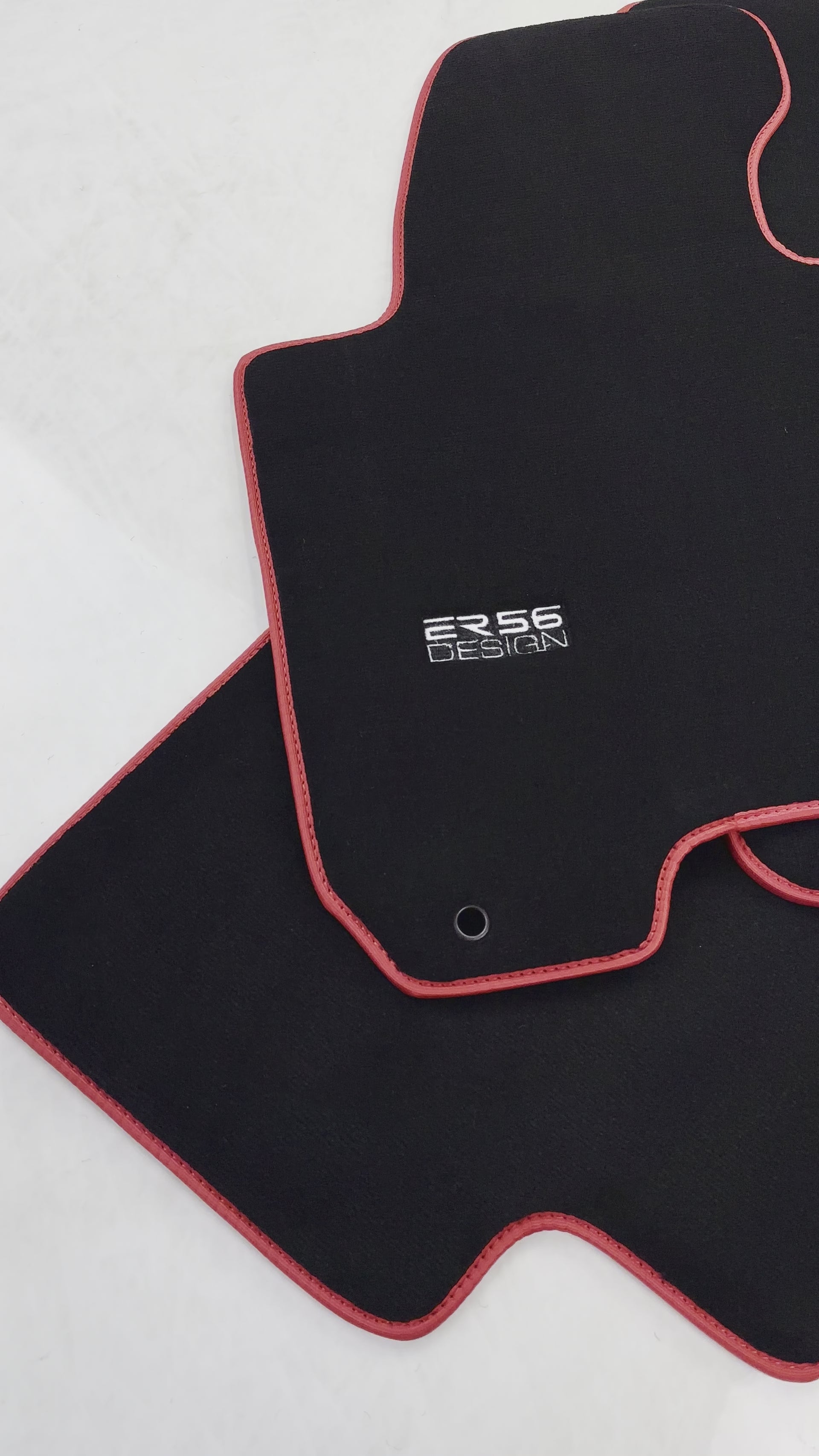 Alfombrillas negras para coche para Kia Sportage (2004-2010) Diseño ER56 - ER56 Design