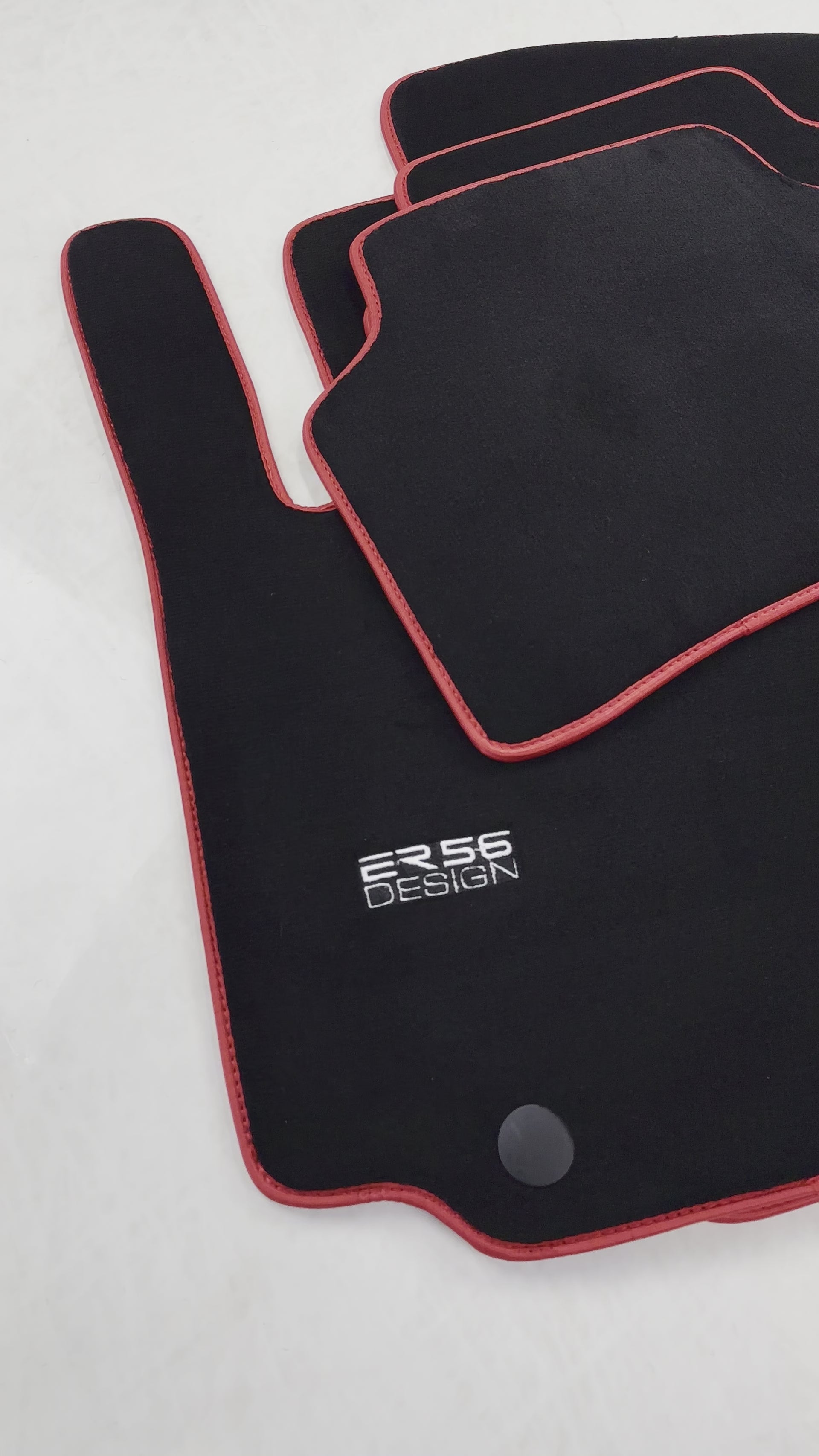 سجاد سيارات أسود لمرسيدس-بنز الفئة C W206 (2021-2023) تصميم ER56 - ER56 Design