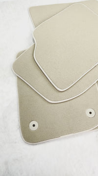 Beige Fußmatten für Bentley Continental GT (2018–2023)