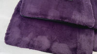 Tapis de voiture en peau de mouton violet pour Rolls-Royce Phantom VIII (2017-2024)