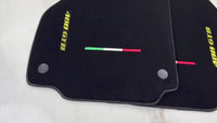 Alfombrillas para Ferrari 488 GTB (2015-2022) Edición Italiana | Ribete Negro